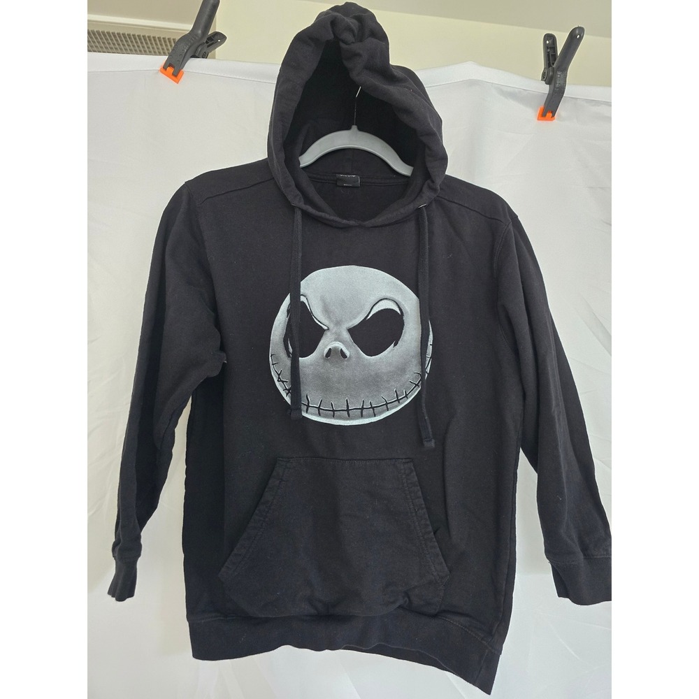 Kids Disney The Nightmare Before Christmas Jack Skellington Hoodie Black Size S